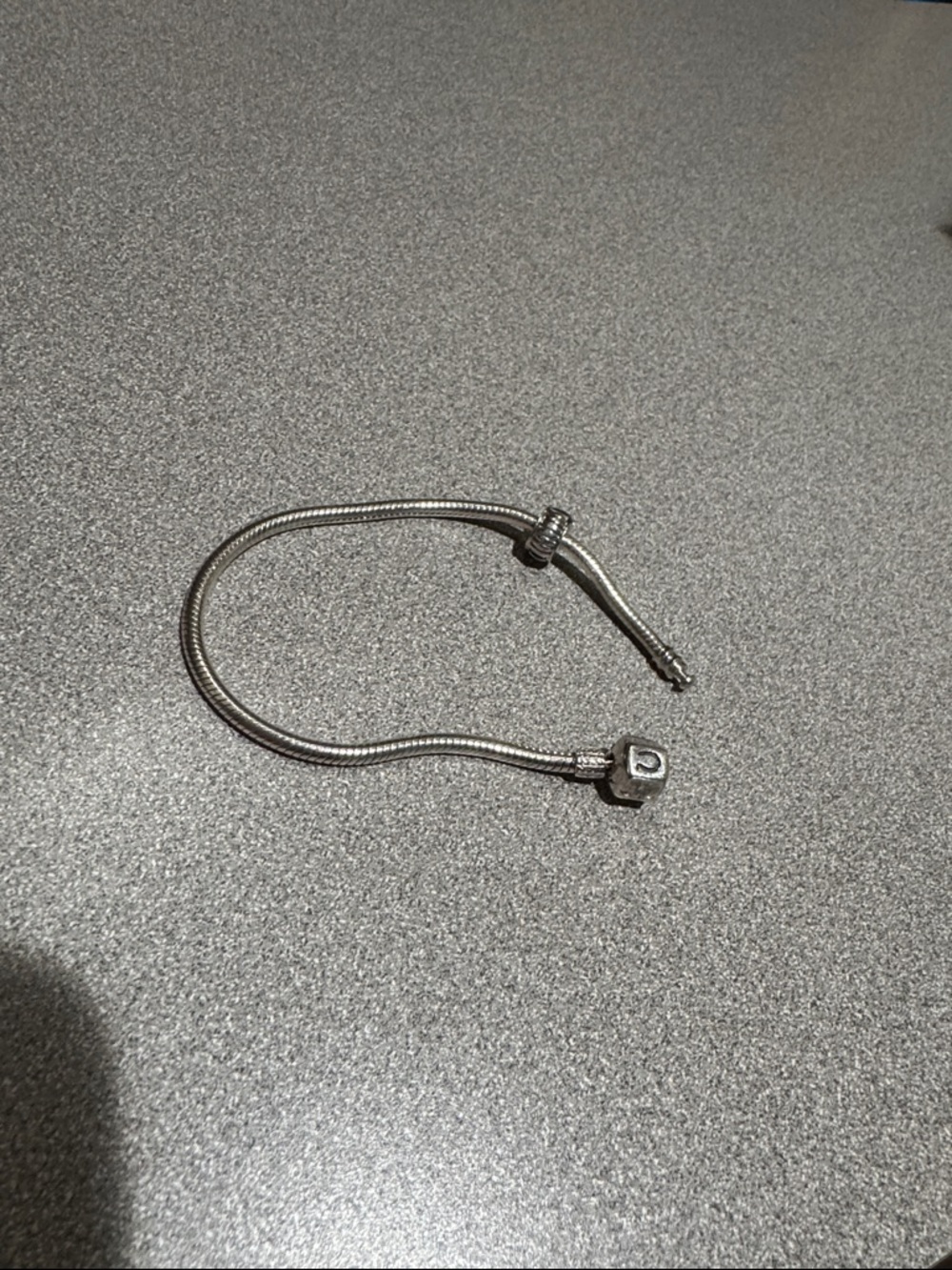 Pandora Charm Chain Bracelet with Stopper